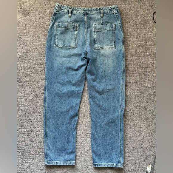 PILCRO ANTHROPOLOGIE Jeans Women’s Size 32 Light Acid Wash The Wanderer Relaxed - Picture 11 of 14